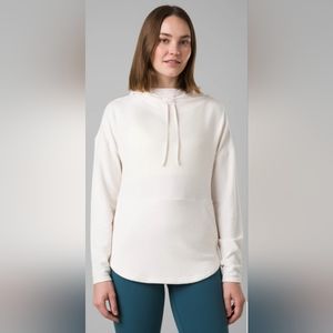 Prana Foresta Top Hoodie Women's‎ Size S Athleisure Casual Neutral Lounge wear